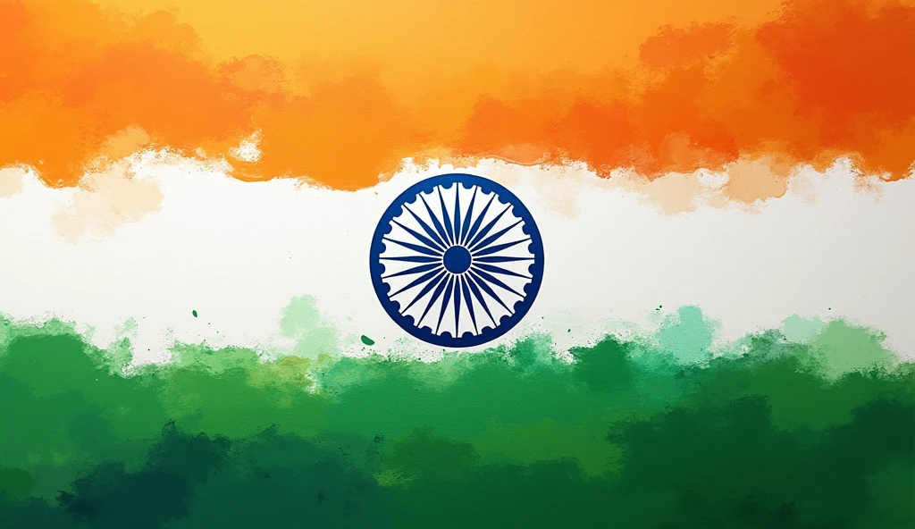 Make a detailed image on independence day of india