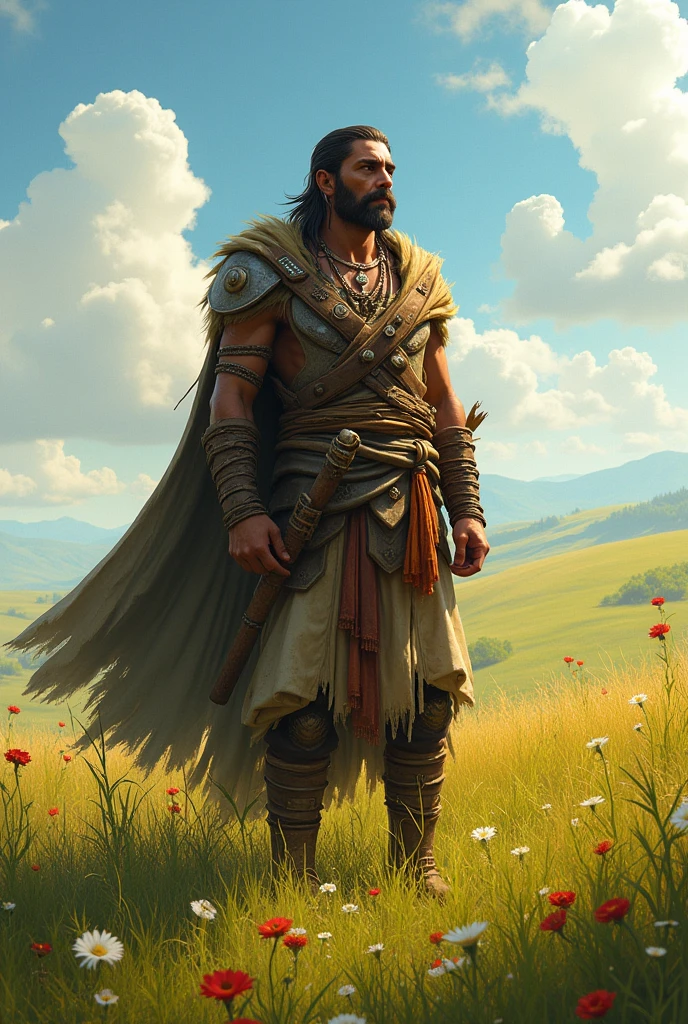 The brave of the grasslands and the sunshine