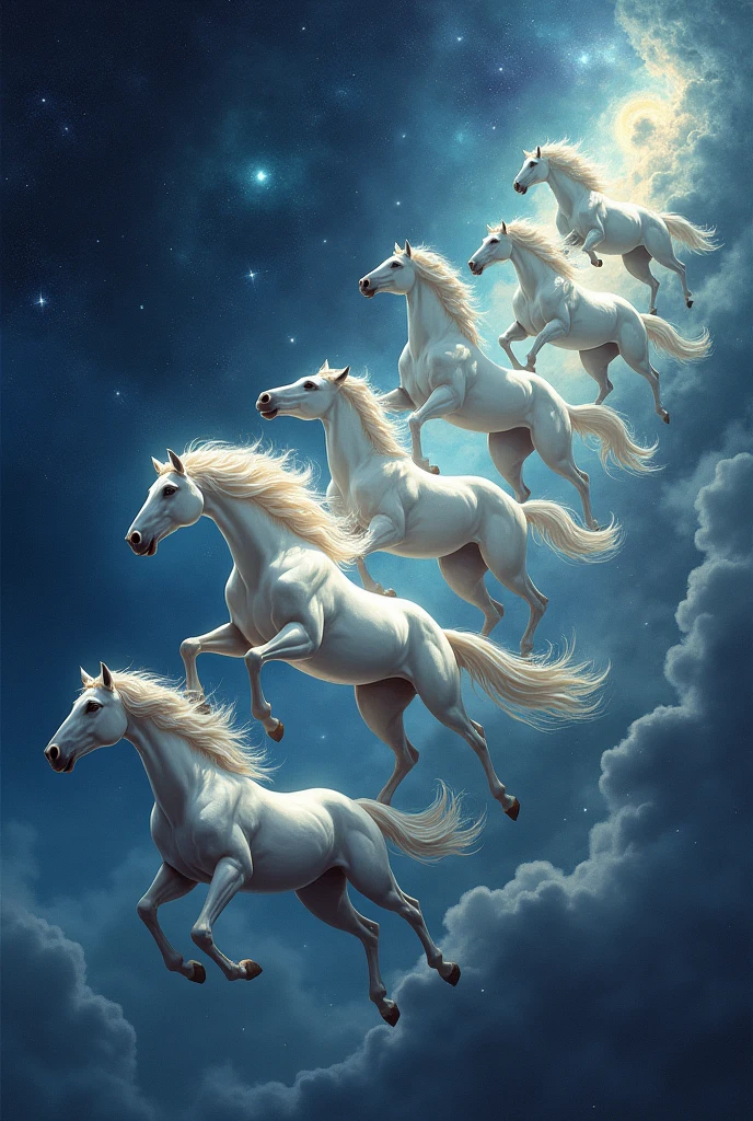 Seven horse in the sky 