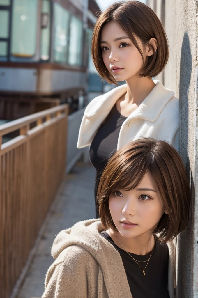 Brown Hair Short Hair