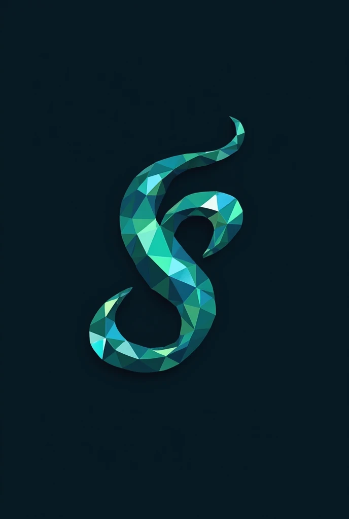 Create 5 agency logos with the letter S and C combined, that they are creative and diamantative, colors in shades of blue or green, elegant