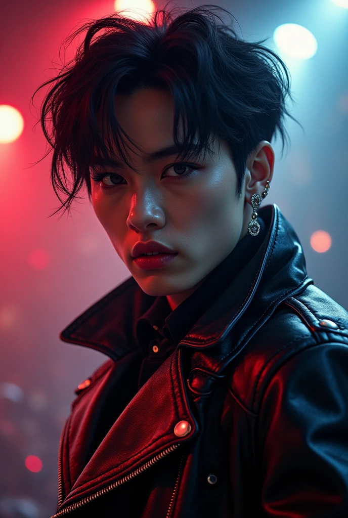 Park Jimin as a rock star