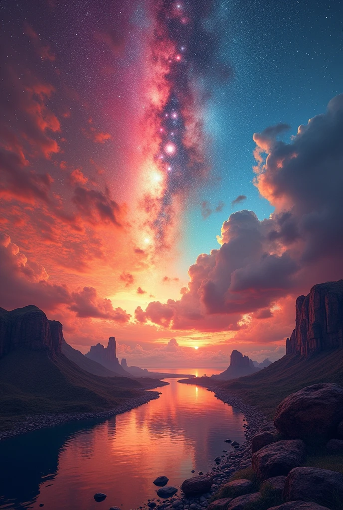 colourful image space