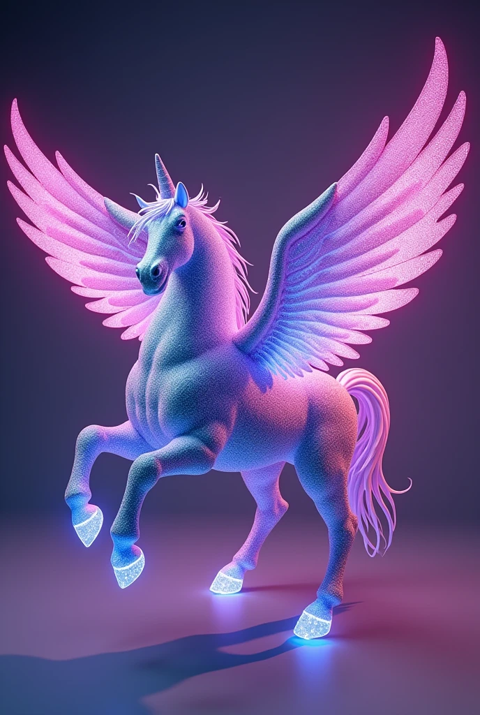 A female centaur，She is famous in the multiverse，She is both a female centaur, half human, half horse, half horse，It is also a female Yingzhao，Her image blends，The head, neck and shoulders of the horse are transformed into beautiful female humans, females, half-centaurs, half-horses, half-humans, half-humans, and human human upper bodies，and a chimera of a female half-horse with a beauty in the female body of the horse's belly，It's like a female human wearing a half-horse-like costume and making a seamless chimera，This chimerization is based on powerful futuristic technology。The ultra-wide-angle lens captures the image of her sleek and ethereal wings charging and leaping on the ionosphere。Her front half is a tall, sexy body with obvious feminine characteristics，Has K cup teardrop-shaped giant tit chest，Small man-waisted butterflies span long legs，The half-horse of the back half of the body is embedded in the front half of the body at the hip position，The horse-shaped half-horse torso form of the back half of the body is completely female and humanized，From the upper end of the sternum, the sexy bent dog style shape of the chest cavity embedded in the lower back position of the beauty body is placed transversely，Then there are the sexy beauty's horizontal waist and abdomen and straight hips，Her entire body has been completely feminized，Includes the half-horse part of the hind body，Mechanized armor covers the knee-shaped anti-joints and feet，And these parts are highly anthropomorphic，This gives her legs a graceful and slender line，She has four slender legs like a supermodel，Under the legs are skinny white feet dressed in Skyscraper Heels，Use Midjourney's advanced stroke tools and color palettes, as well as texture packs, model packs, and texture tools，Concentration，Femaleize all parts of her original equine physiologic appearance，And give these parts an ergonomic appearance，Finely treat the details of tight connections on the structure of the chest, abdominal cavity a