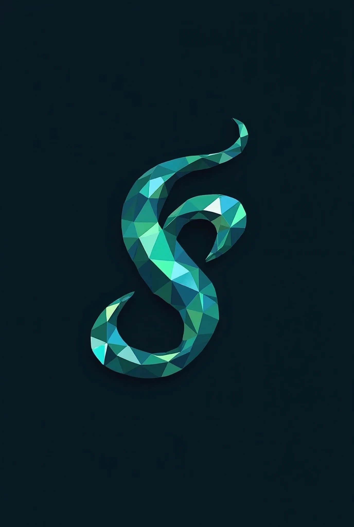Create 5 agency logos with the letter S and C combined, that they are creative and diamantative, colors in shades of blue or green, elegant