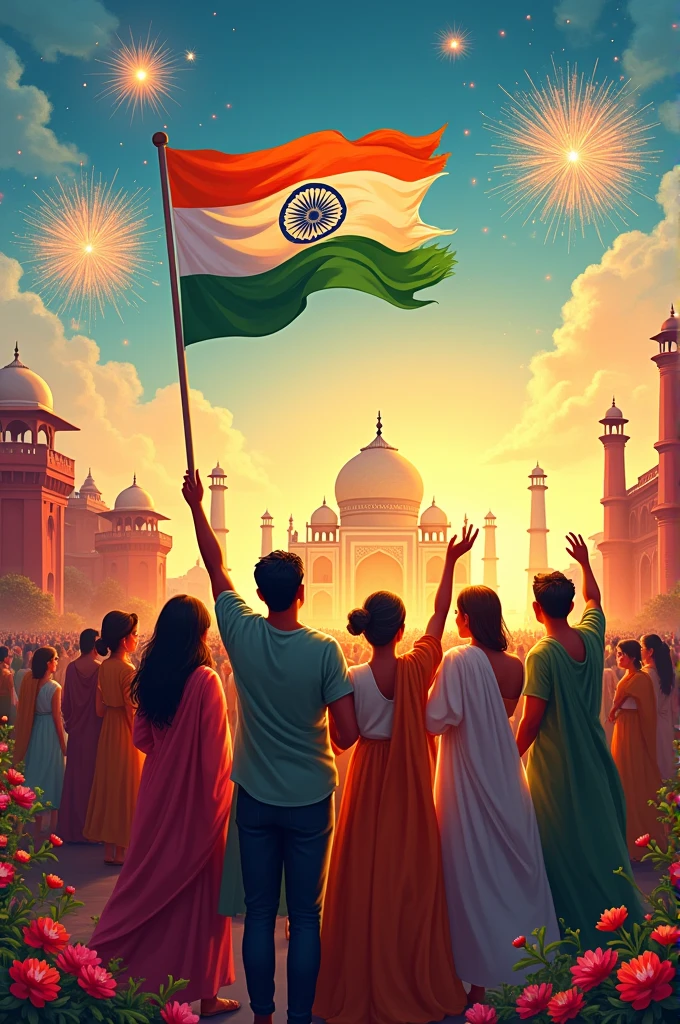 CREATE A attractive and faithful DISIGN OF Indian Festival Independence day