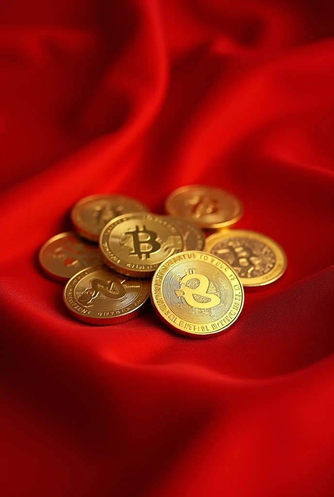 On the red cloth１Gold coins