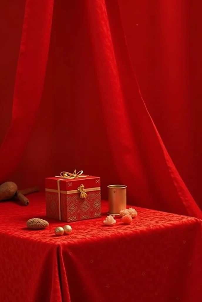 On the red cloth１Only one coin