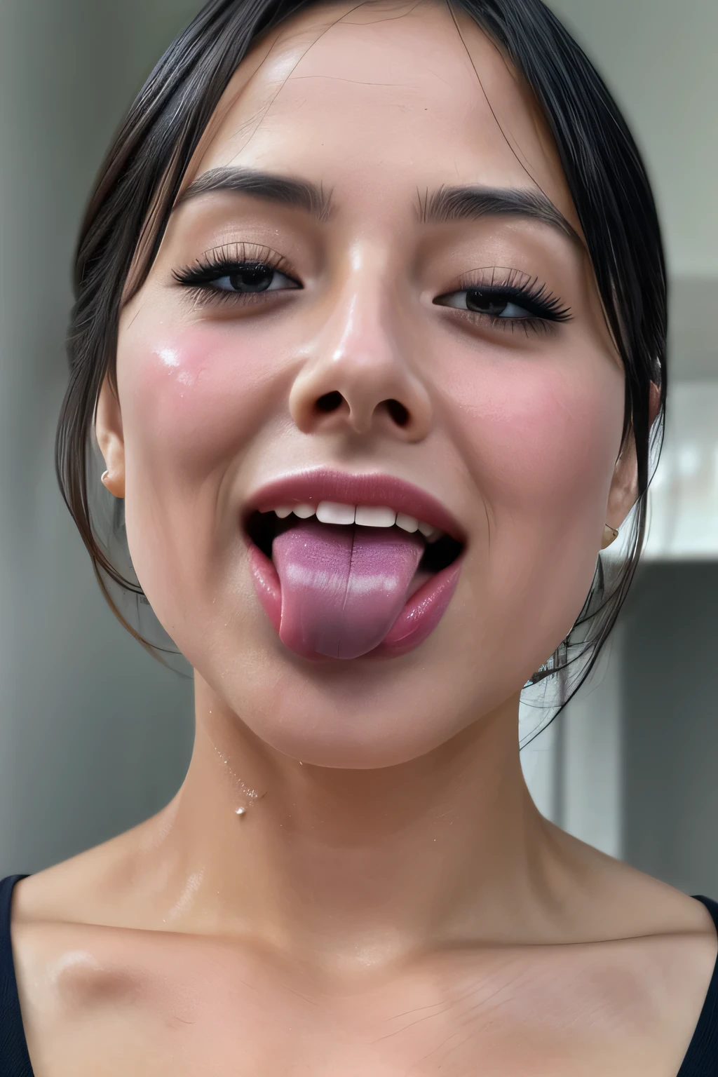 1girl,cum on face,cumshot,cum,cumfacial,facial,cumfacial55,realistic,detailed,photo realistic,sharp focus,8k,