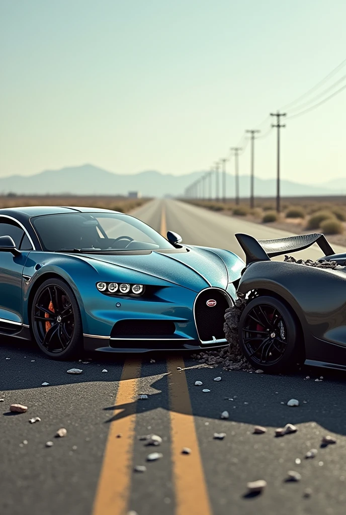 nissan versa 2014 vs bugatti is destroyed