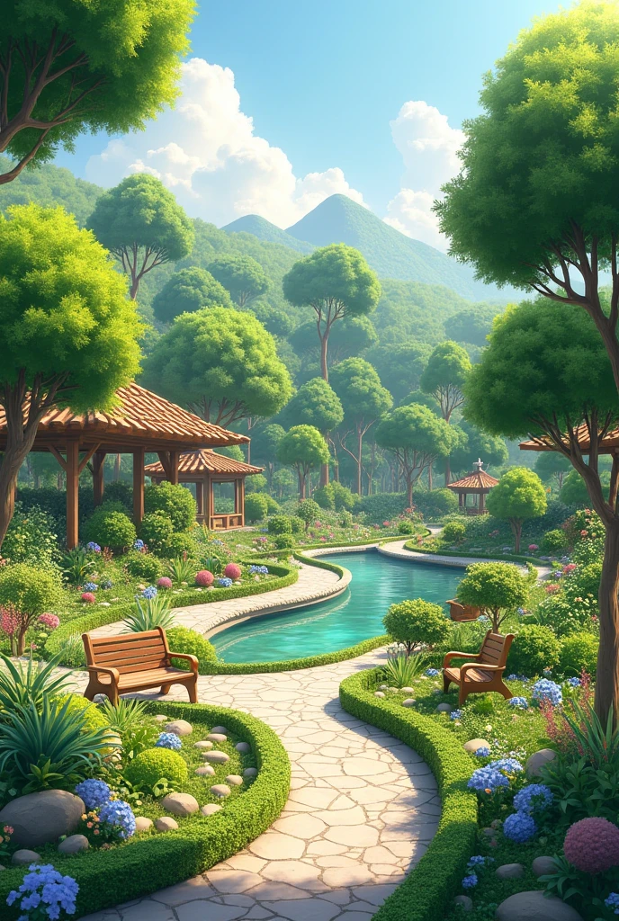 I love Diyungbra mini Park garden