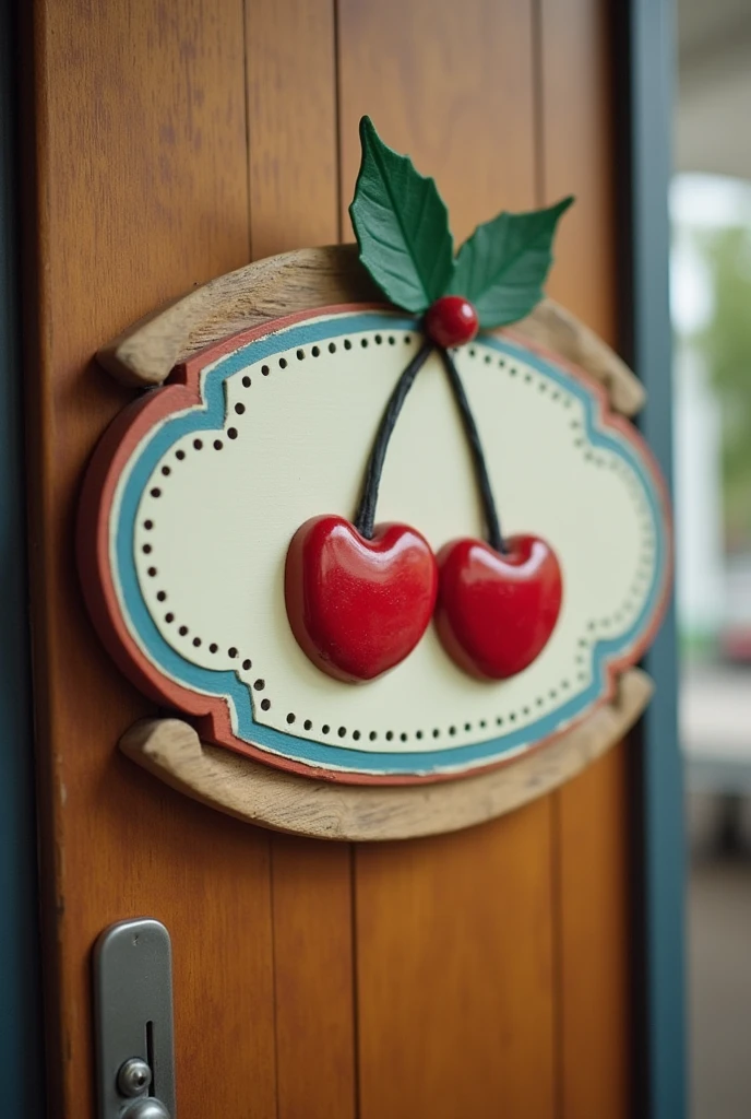 classroom sign, name cherry