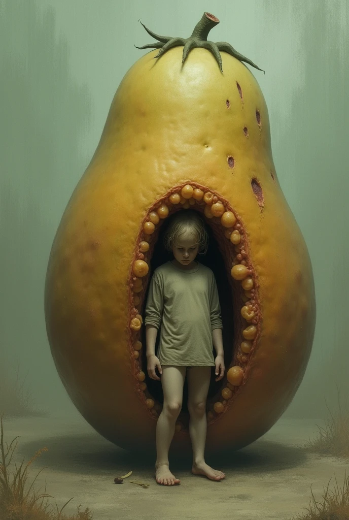 Loser fruit naked