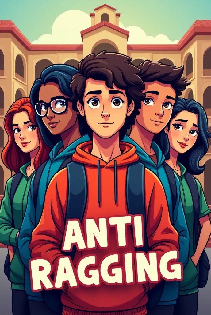 Anti ragging poster design for college