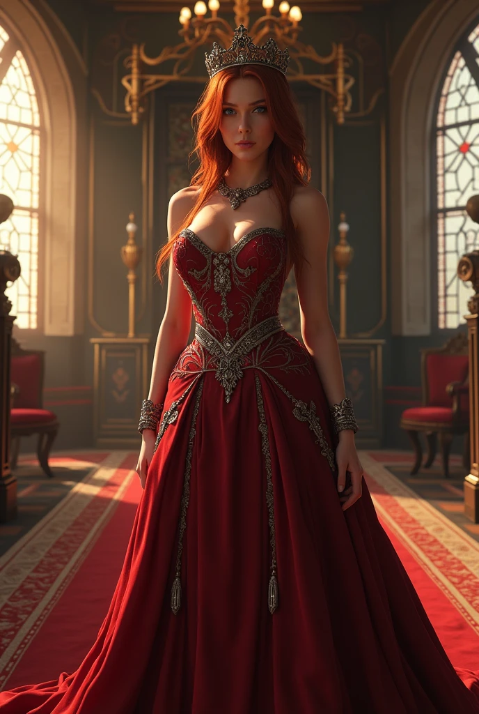 Claire Redfield as a princess