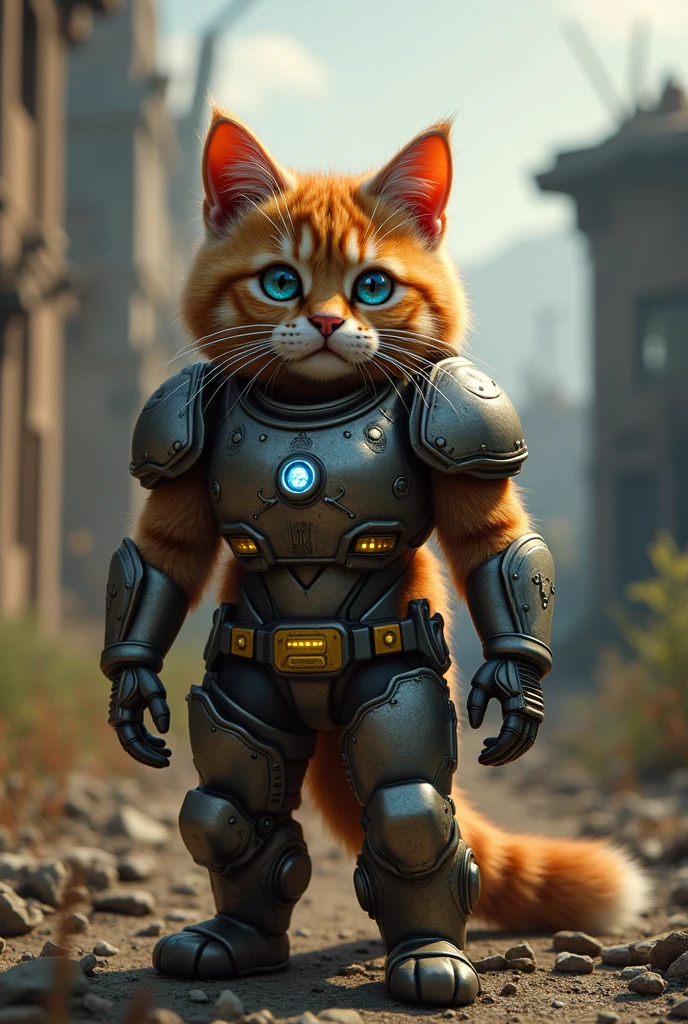 Furry cat using a Fallout 76's Power armor
Wallpaper
