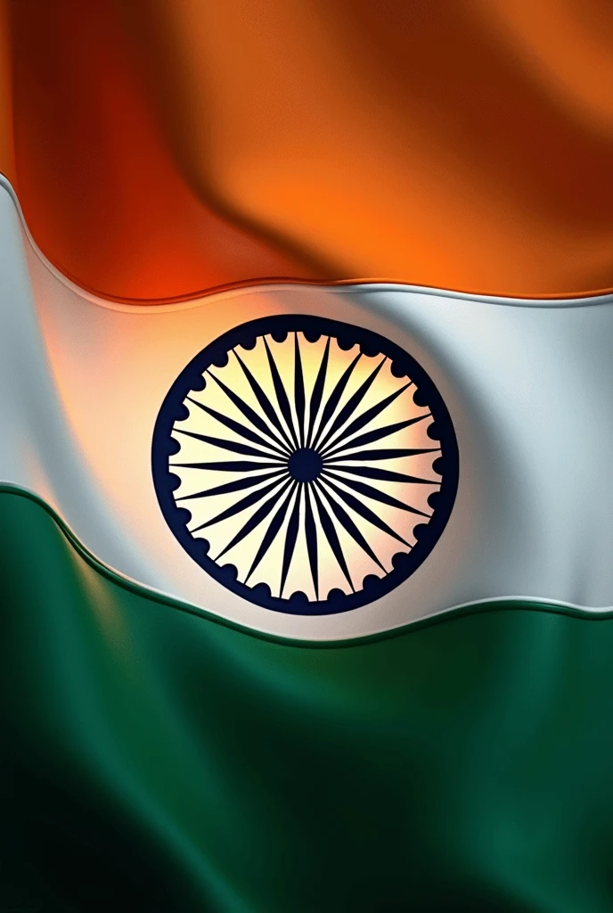 Dipak name inside Indian flag