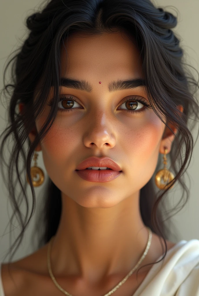Mrunal thakur real dace clone