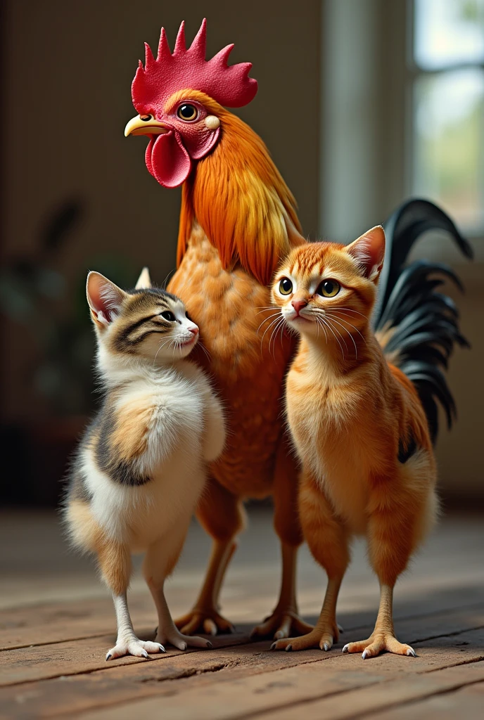 Three cock on one pussy 