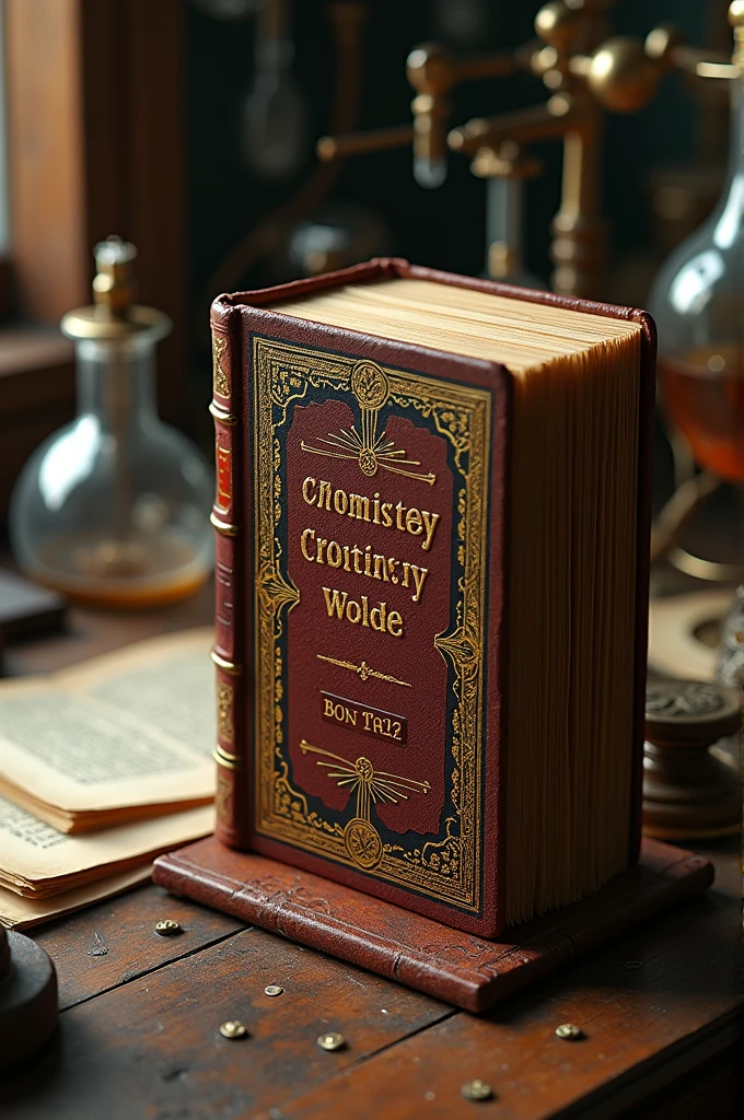 A old chemistry book cover
