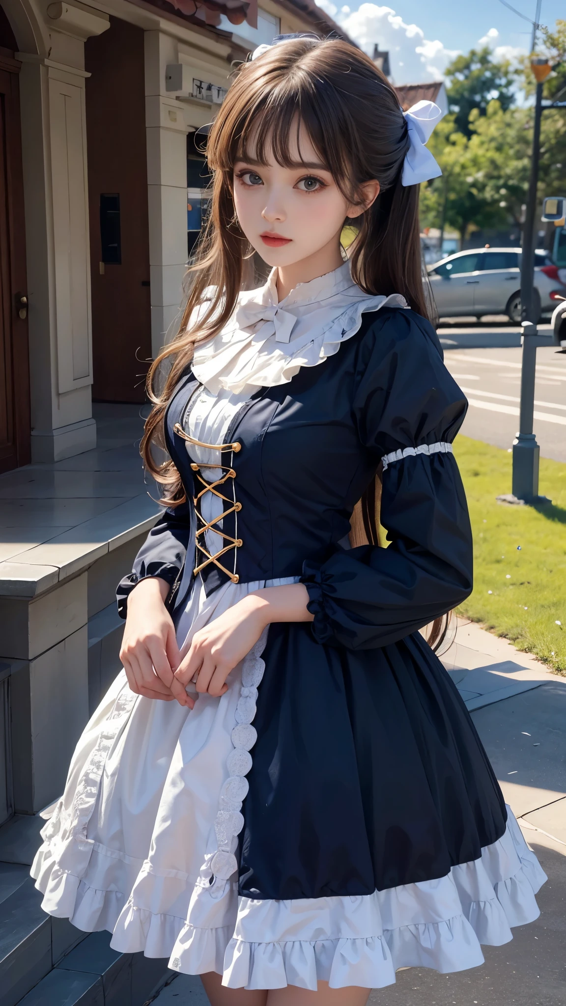 (8K, RAW photos, best qualtiy, masterpiece:1.2),(realistic, photograph realistic:1.4)
ta Costume Outfit,looking at viewert