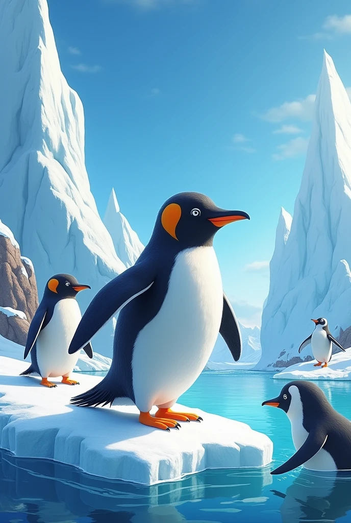 "The Adventures of Pickle the Brave Penguin,"