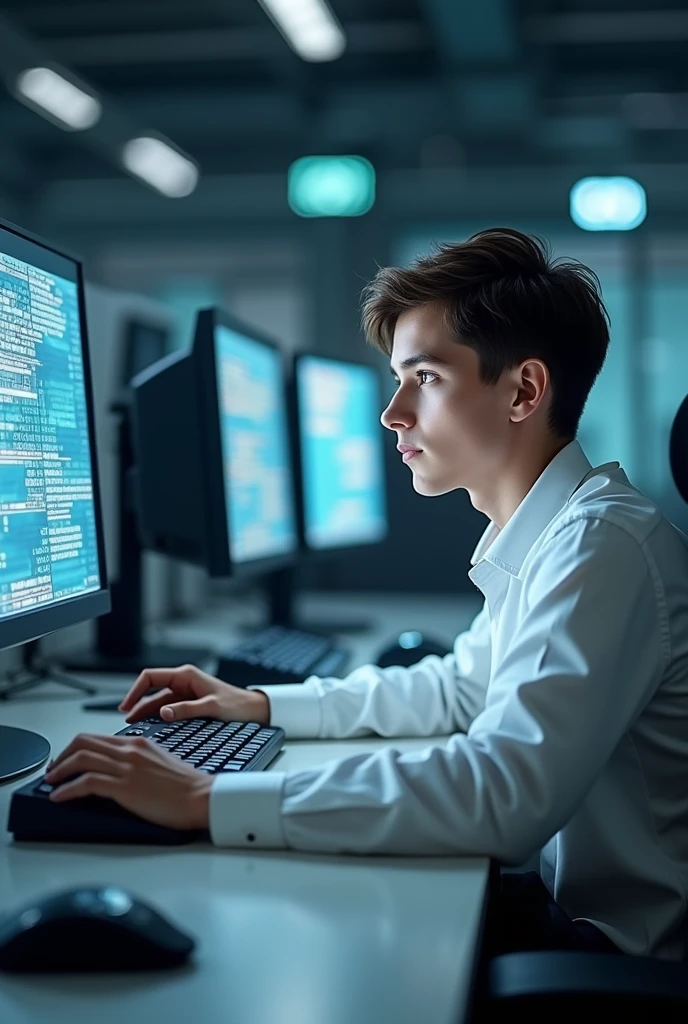 21 boy computer oparateor
