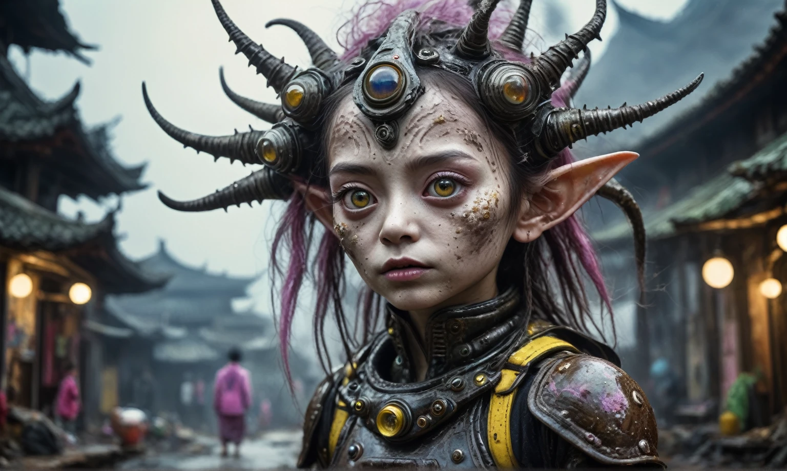 full-body-shot,fairy, Cinematic,Muted colors, Technicolor,natural skin textures,Quentin Blake Style Photography,full body shot,beggar deep niobium paladium The Alien Entity,native italian babychild, wants eat,survival in criminal city of future, Technicolor,natural skin textures, hyper realism, hyper detailed,Extremely detailed,High contrast,Masterpiece,Realistic,Ultra Detailed, intricate details,realistic humid leather,extremly intricate,Epic Realistic, cinematic style,irina yermolova,high contrast,hdr,extremely detailed, deep night landscape photo,masterpiece,intricate details,faded,eyes extremely detailed, high detailed eyes,8k resolution,RAW,retina, Nikon Z9,China,orc, Guangxi Zhuang ,tkt style, perfect, Elf，kiwi,transition between two art styles, Ink painting to photorealism, Double contact, X-ray, Creative, vivid light, masterpiece, fantasy, Abstract, Surrealism, super detailed, high resolution, stop:35;(((creature with a spectral and ghostly appearance)). Her skin is pale, almost translucen,full body,bailong plant Caribbean sparas made of dead charcoal ,charcoal Alien ,ominous winter landscape, intricate details,realistic humid skin,extremely intricate,Epic Realistic ,home drama, thriller, cinematic style,Nicola Samori,Wangechi Quality, messy hair,pretty face,extremely detailed,masterpiece,intricate details,faded,eyes extremely detailed,high detailed eyes,16k resolution,RAW, Nikon Z9，transition between two art styles, Ink painting to photorealism, Double contact, X-ray,natural skin textures, hyper realism, hyper detailed,Extremely detailed,High contrast,Masterpiece,Realistic,Ultra Detailed, intricate details,realistic humid leather,extremly intricate,Epic Realistic, cinematic style,irina yermolova,high contrast,hdr,extremely detailed,badonkadonk,starfish's leather ,A Modern flat toon Crazy whit a Big ONE a Only Eye Robot USSR , and helmet Style, tongs in hands, Tv head, pinhead, camouflage Yellow White Pink Rusty, Ambient in a meteorite crater super detailed,
