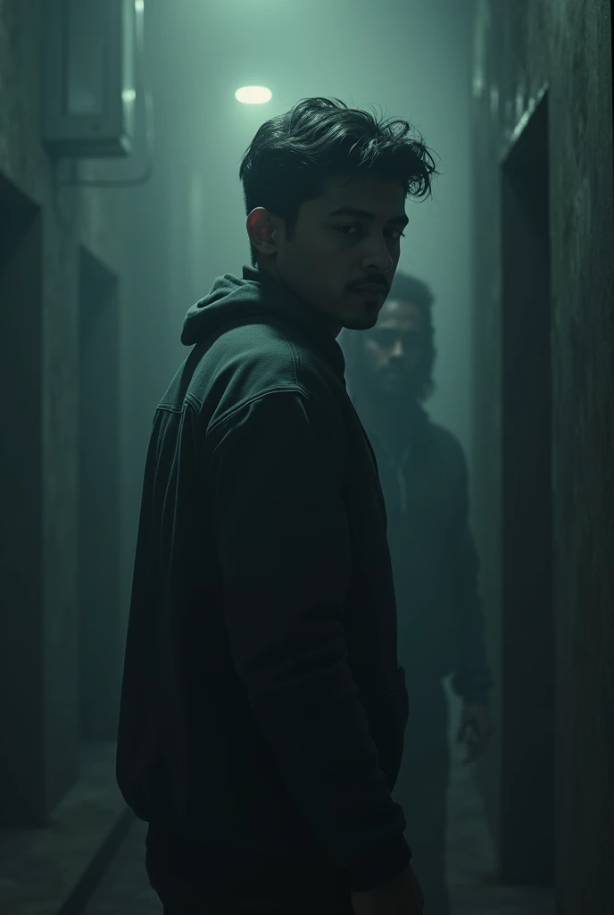 Aman looking his back side horror but nothing have anyone 