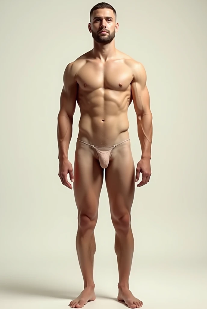 Naked man with penis