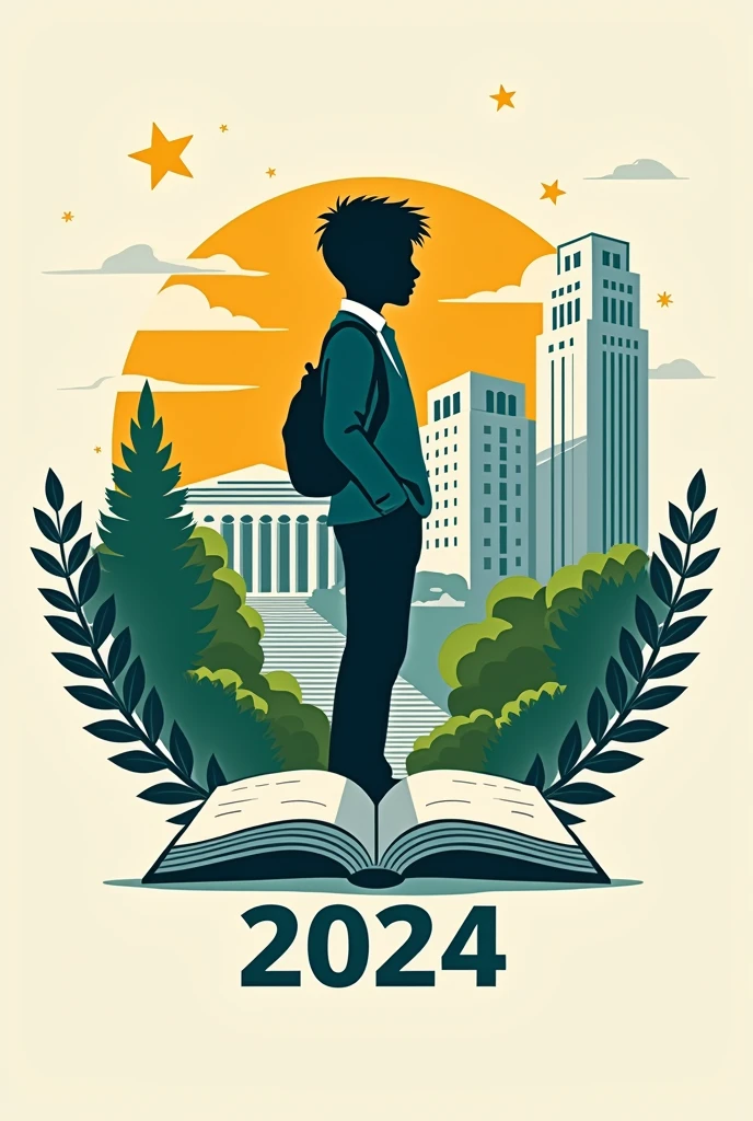 You are a freshman in the first grade of Hunchun No. 1 Senior High School in 2024,Please design a class emblem based on your own situation