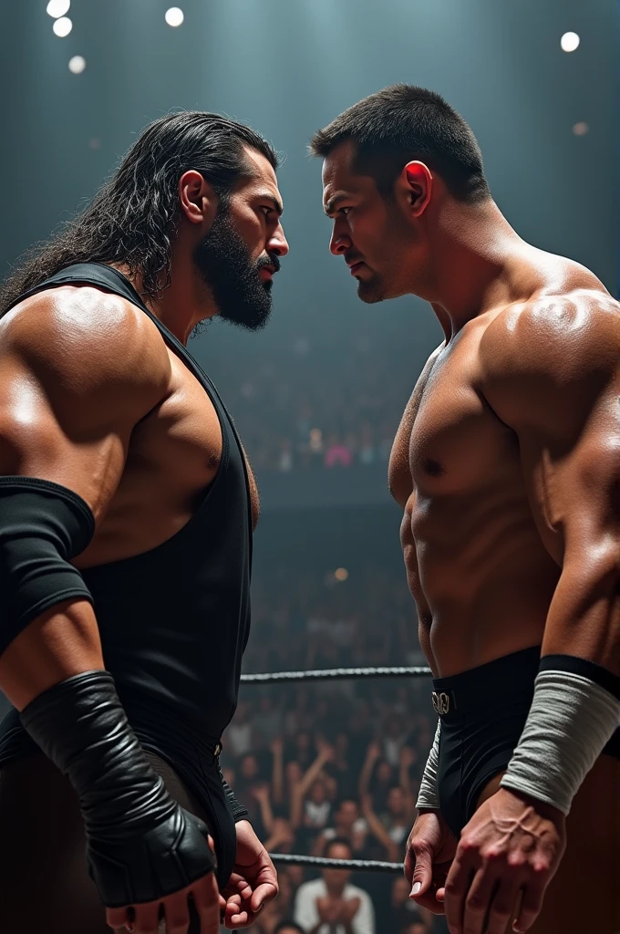 John Cena with the great Khali 