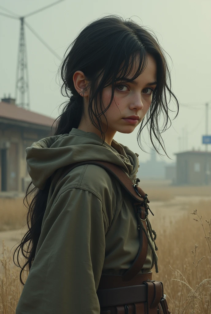 A girl with nothing