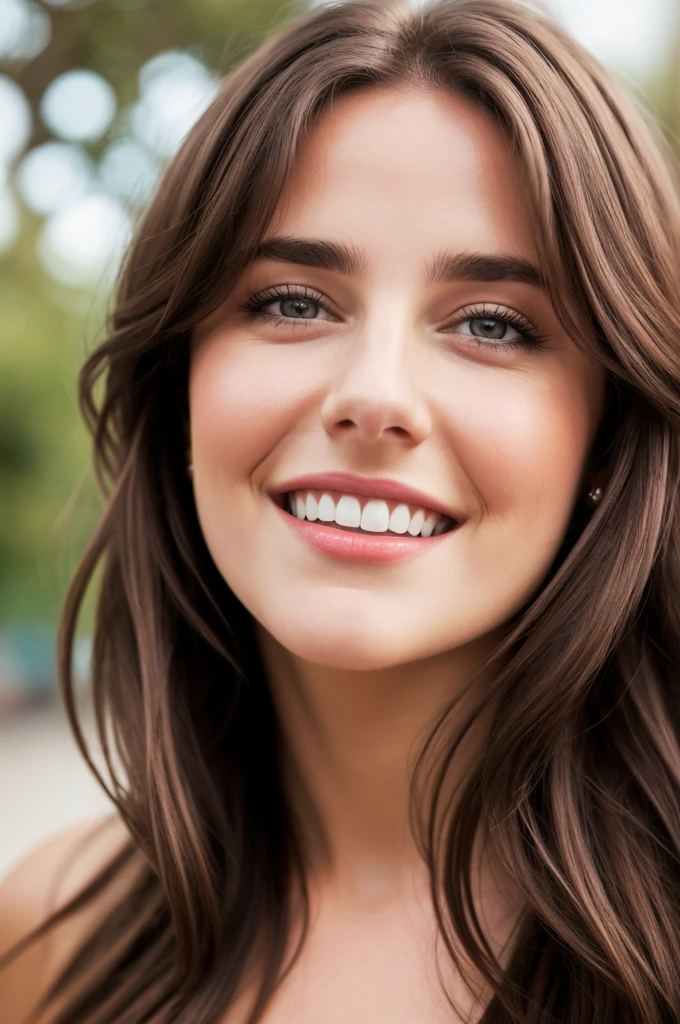 1 woman, (realist:1), Brown hair, by the wide, black eyes, happy, Whole body, sexy pose