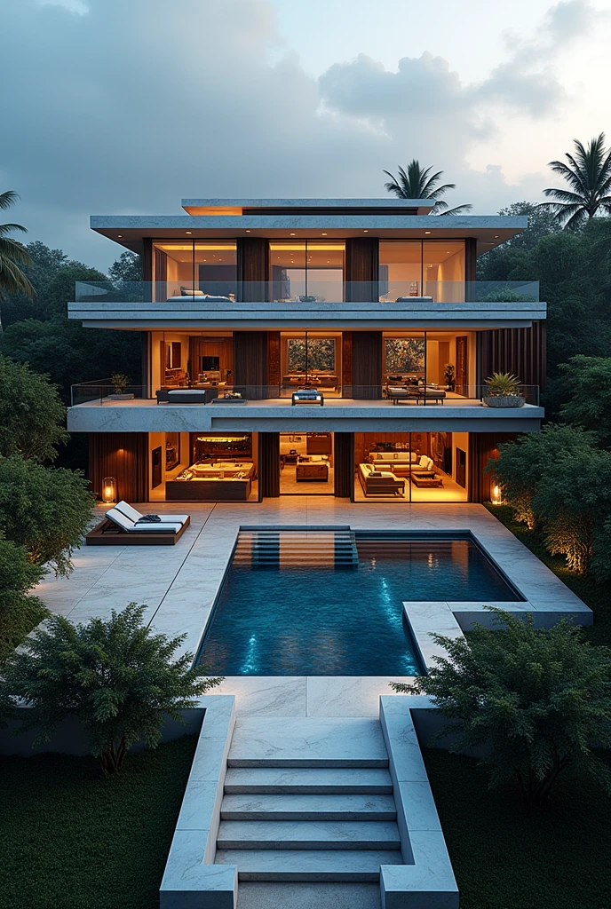 Make 1000000000$ house photo

