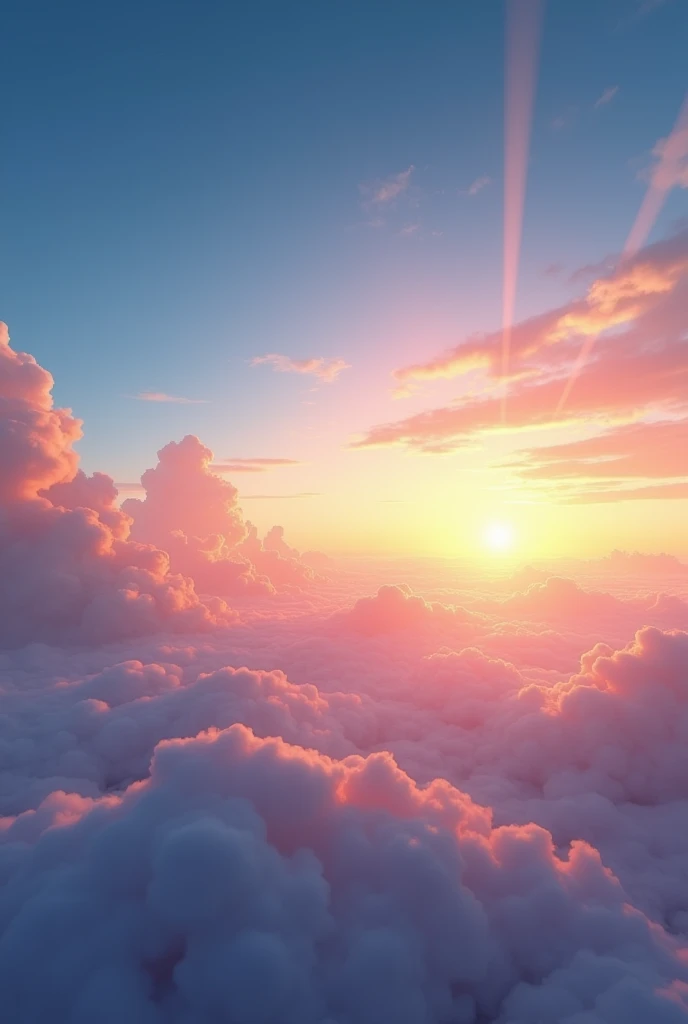 Real life morning sky