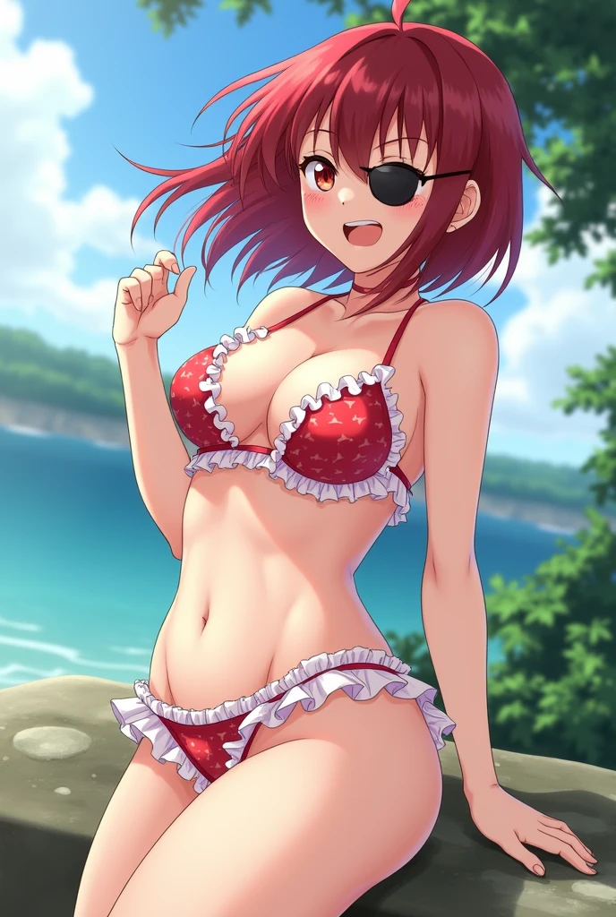 Megumin swimsuit exposure
