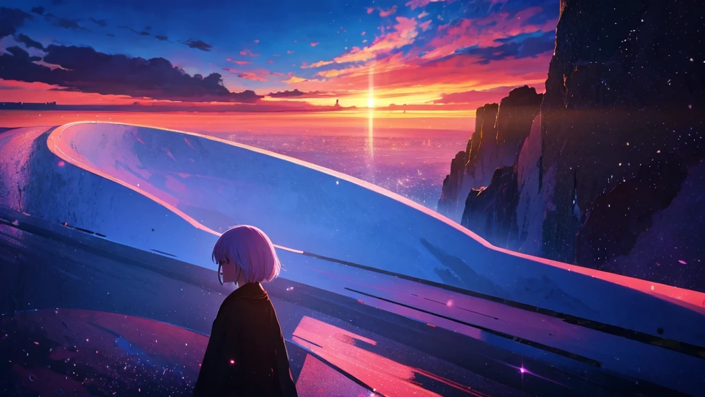 dreams, painted dreams, girl, ethereal, 8K, high quality, girl, anime, sky