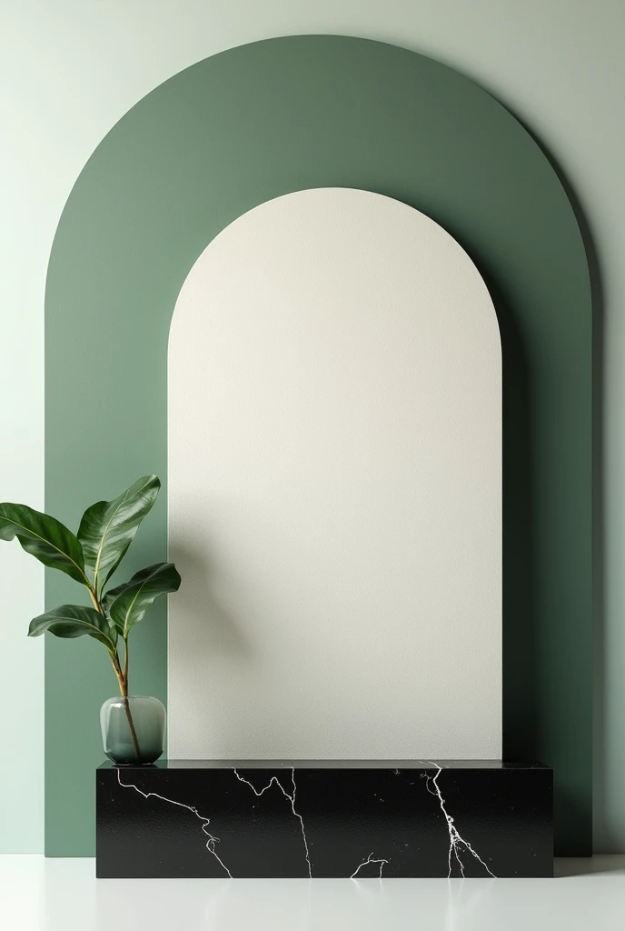 A soft board add black glaze sheets on its base and 3 inches dark green hard chart on the border