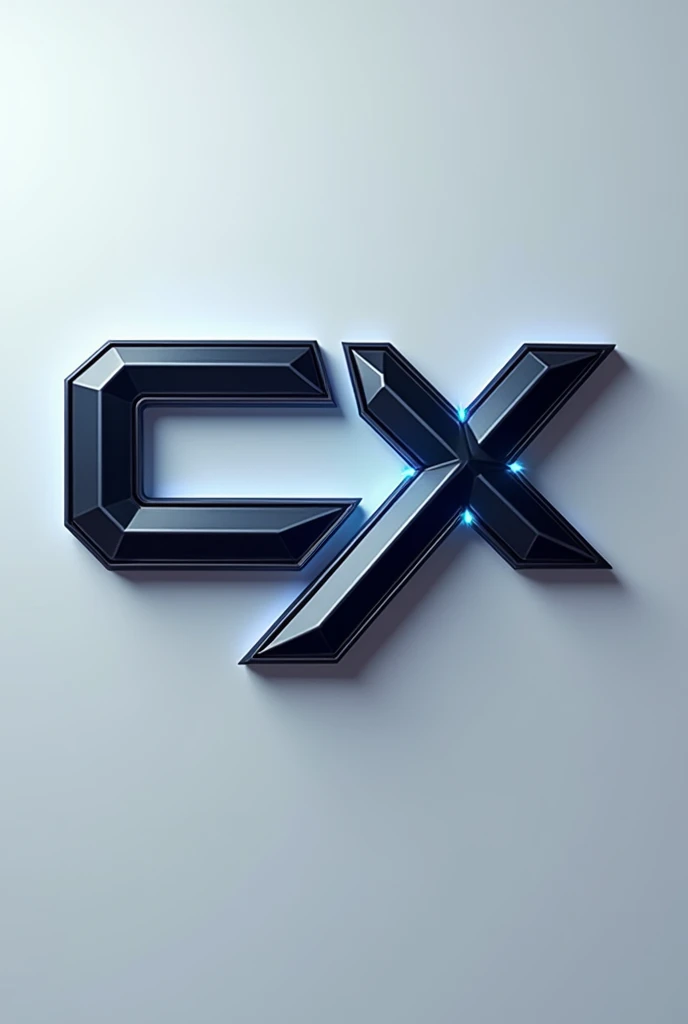 Special logo with CX unique 
