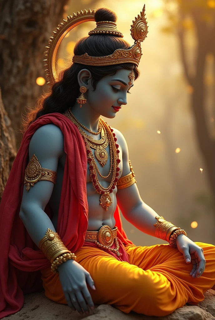 the birth of Lord Rama. Sri Rama, the