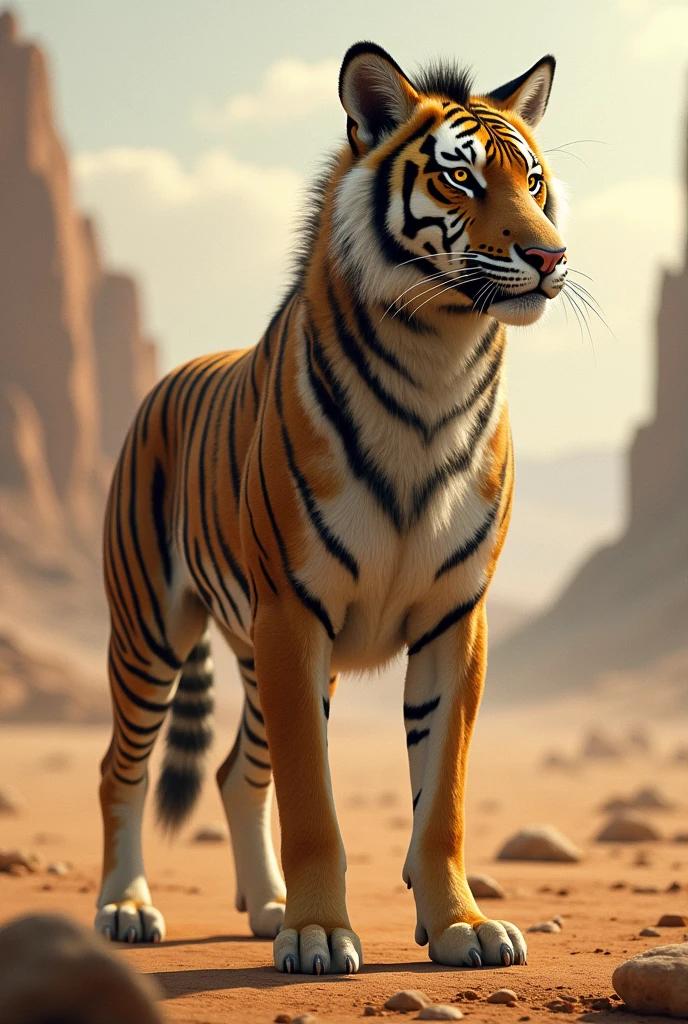 Tiger dog zebra camel