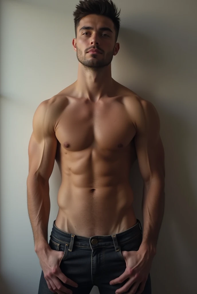 Sexy boy Nice abdomen and Penis