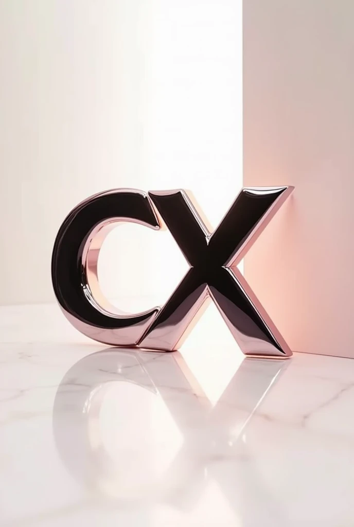 Special logo with CX Unique logo suitable for cosmetics category