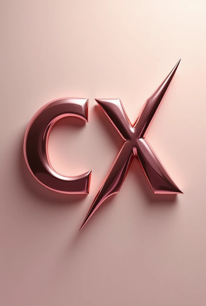 Special logo with CX Unique logo suitable for cosmetics category