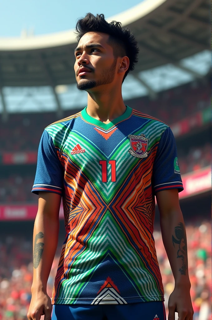 Guatemalan soccer jersey with Adidas Y3
