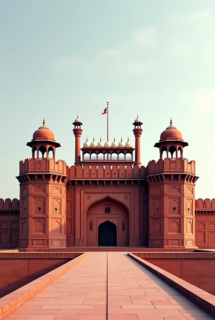 Red fort only without background 