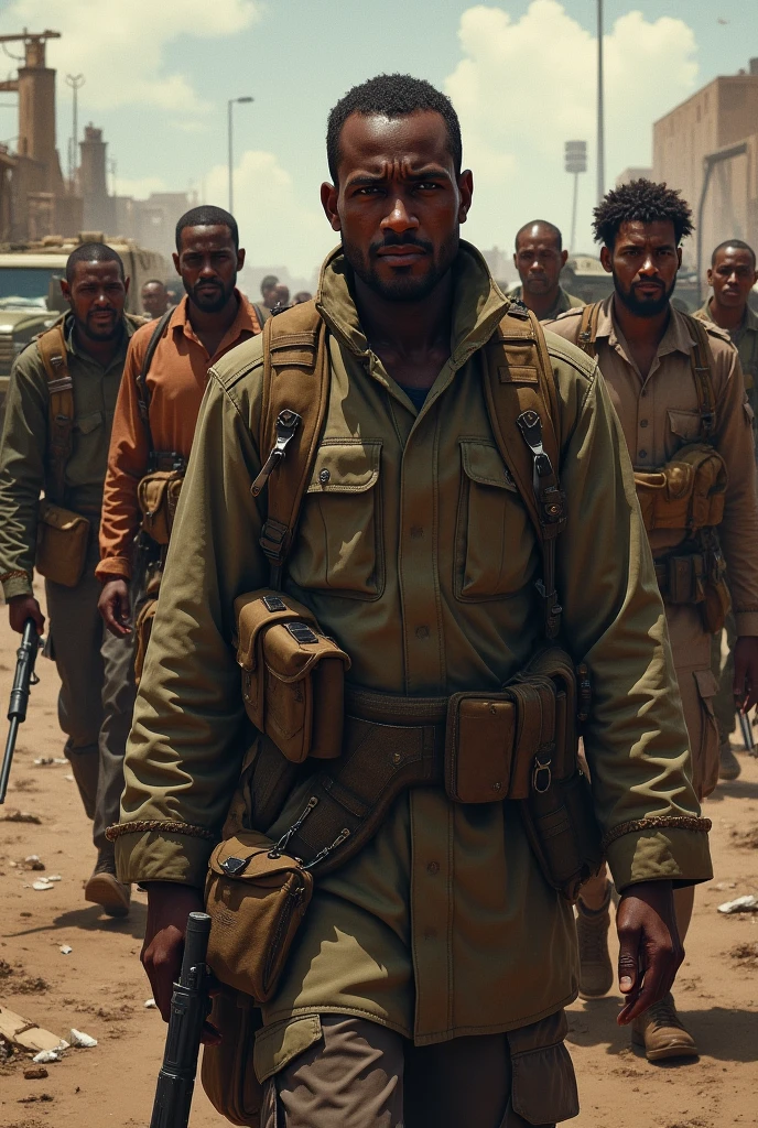 Ethiopians during war
