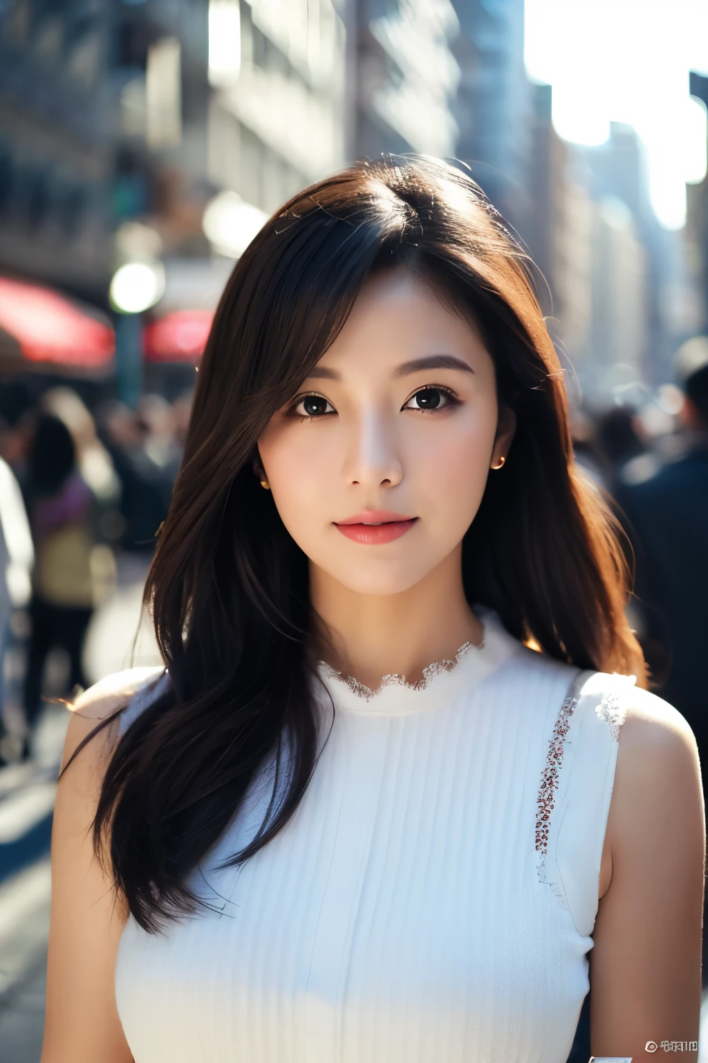 ((top-quality)), ((masterpiece)), (ighly detailed:1.3), 3D, shitu-mecha, Beautiful woman in the city celebrating christmas, The woman is Santa Claus、Ancient Technology, HDR(HighDynamicRange), Ray tracing, NVIDIA RTX, Hyper-Resolution, Unreal 5, sub-surface Scattering, PBR Texture, post processed, Anisotropy Filtering, depth of fields, Maximum sharpness and sharpness, Multilayer Texture, Albedo and highlight map, Surface Shading、accurate simulation of light and material interactions、perfectly proportions、octan render、Duotone lighting、Low ISO、White Balance、thirds rule、Wide aperture、8K RAW、Efficient Subpixel、sub-pixel convolution、Luminescent particles、light scattering、Tindall Effect