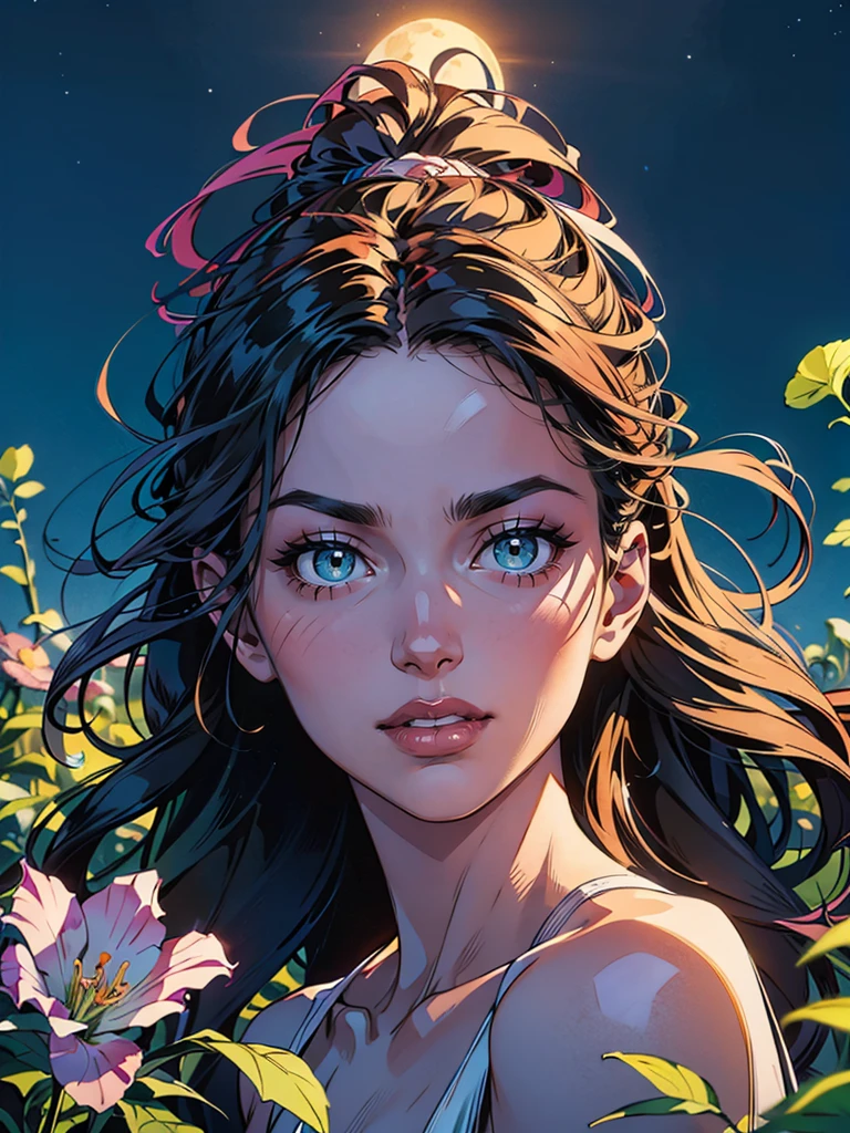 in the woods, lock, the trees, approaching perfection,dynamic,Highly detailed,digital ,mother-of-pearl foil,stylish,Fantastic,colorful neon, s face, waist-high, portraite of a, up close, near, a gorgeous, aura, Glow, Multi-colored bright spectrum, In a chic, mixed-language_SMS, (beautiful and clear background:1.2),, fantastic paintings , high detailed eyes, Gorgeous hair, Loving. Love. ultra detail hair, Best Quality, hiquality, hight resolution, detail enhancement, ((most beautiful image in the world)), Masterpiece, Best Quality, High Quality Detail Enhancement, ((most beautiful image ), Shiny hair, Ultra chic, Topless, naked body, curvy chic body, Stampa Flores, art by stjepan sejic, art by j scott campbell, Artist Guillem March, art by citemer liu, 4k, hight resolution, comic book character, comic, high quality detailed, style of ::2.0 comix illustration style,tatoon style, hiquality, hight resolution, detail enhancement, 8K, HD, Best Quality, hiquality, hight resolution, detail enhancement, 8K, HDR, sharp-focus, Ultra Detailed, perfect lighting, Curvy Body, Lush big breasts, Curvy big hips, Fantastic, Wolf, Cat's ears, sorceress, Magic